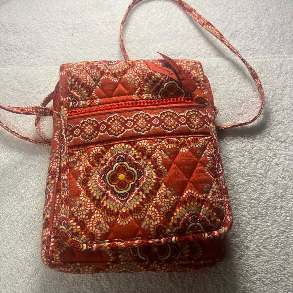 Vera Bradley mini hipster crossbody in Paprika pattern
